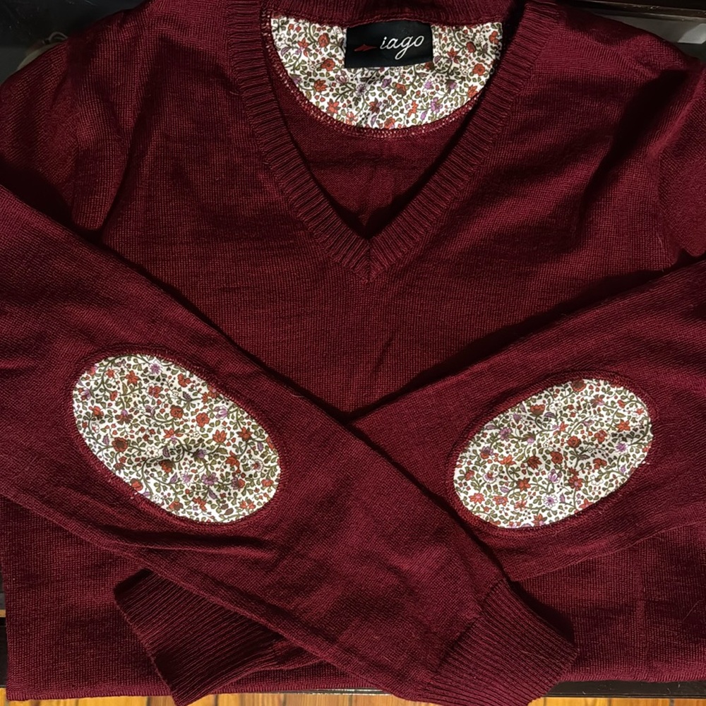 Iago Equestrian V Neck Sweater